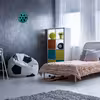 چراغ دیواری نئون دیزاین مدل Soccer-Ball-BL_TBL