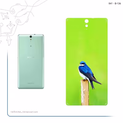 برچسب پوششی ماهوت مدل Bird Swallow مناسب برای گوشی موبایل سونی Xperia C5