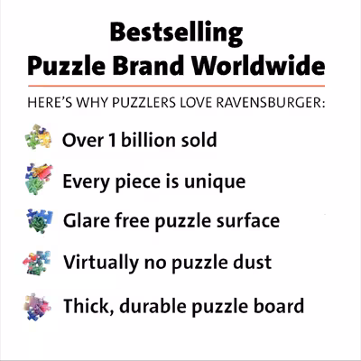 پازل 1000 تکه راونزبرگر مدل Colouring Pencils کد 16998