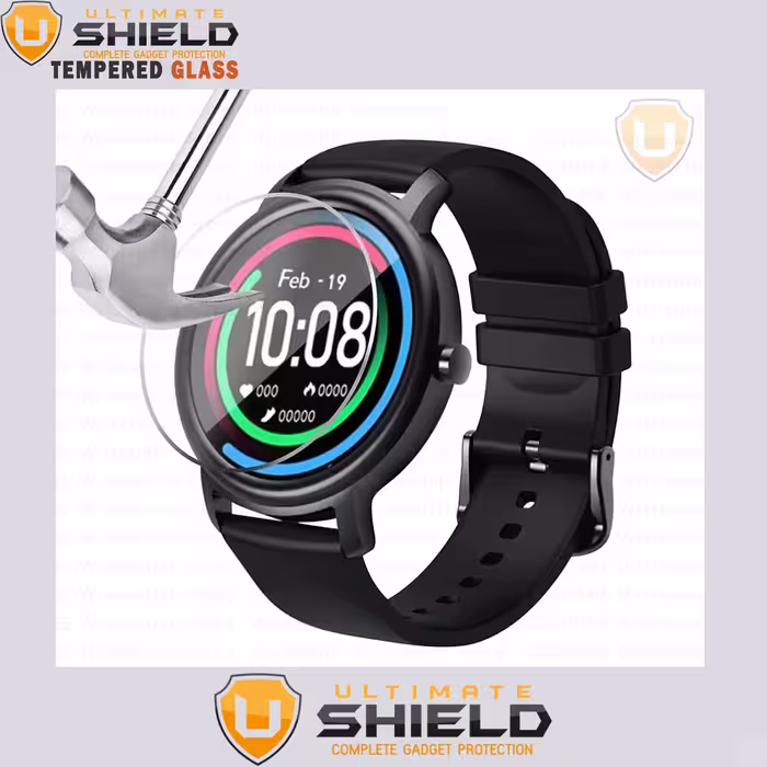 محافظ صفحه نمایش شیشه ای آلتیمیت شیلد مدل SH-UL مناسب برای ساعت هوشمند هوآوی GT3 42mm بسته دو عددی