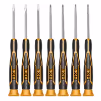 پیچ گوشتی ساعتی اینکو مدل HKSD-0718 بسته 7 عددی