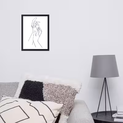 تابلو مدل دکوراتیو مینیمال دست کد 2753
