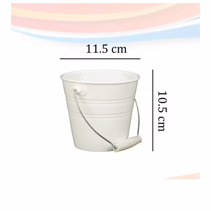 گلدان مدل پلاستیکی سطلی کد 12