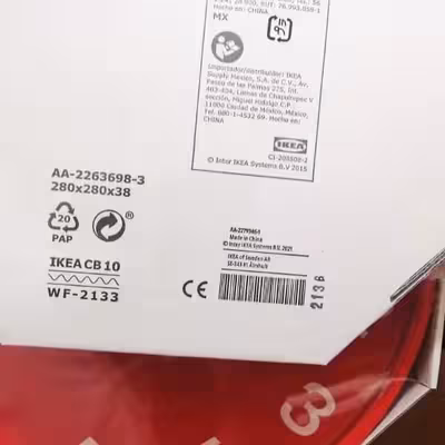 ساعت دیواری ایکیا مدل PLUTTIS