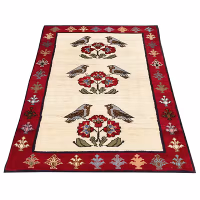 گبه دستباف ذرع و نیم سی پرشیا کد 706094