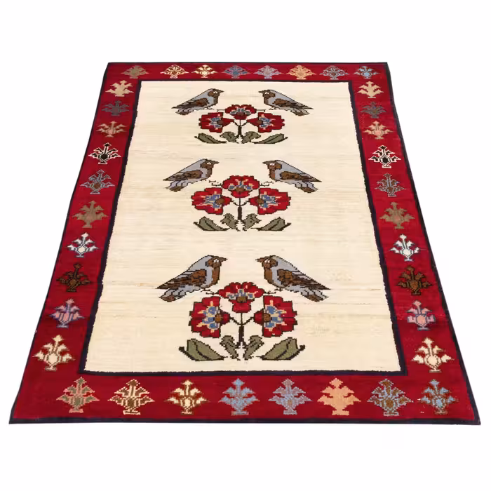 گبه دستباف ذرع و نیم سی پرشیا کد 706094