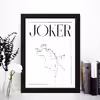 تابلو مدل جوکر Joker کد m2485-w