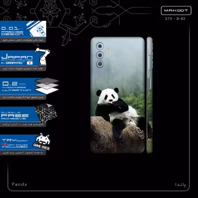 برچسب پوششی ماهوت مدل Panda-FullSkin مناسب برای گوشی موبایل سامسونگ Galaxy M13 (India)