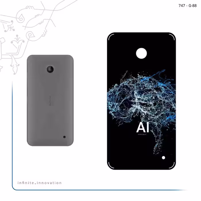 برچسب پوششی ماهوت مدل Artificial intelligence 2 مناسب برای گوشی موبایل نوکیا Lumia 630