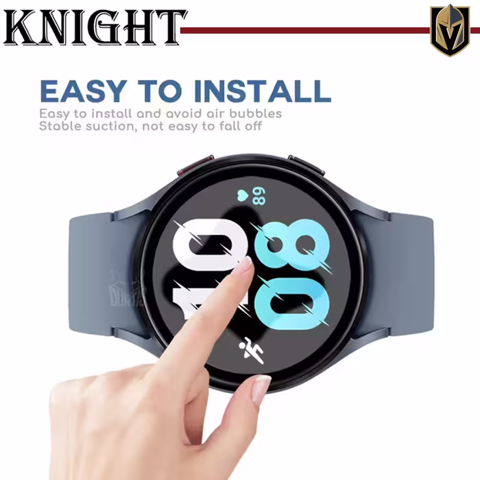 محافظ صفحه نمایش شیشه‌ای نایت مدل SH-KT مناسب برای ساعت هوشمند سامسونگ Galaxy Watch 4 Classic 42mm بسته سه عددی