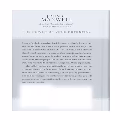 کتاب The Power of Your Potential اثر John C. Maxwell انتشارات نبض دانش