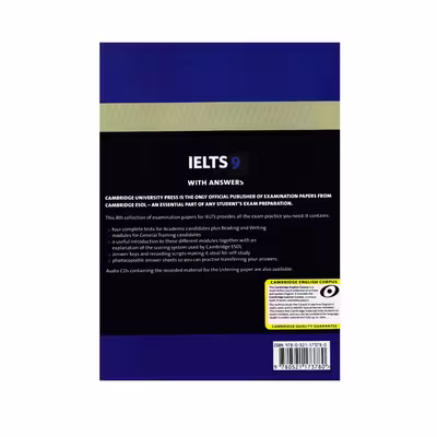 کتاب Cambridge English IELTS اثر جمعی از نویسندگان انتشارات سپاهان جلد 9 و 10