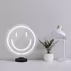 چراغ رومیزی مدل ریموت دار SMILE-GL_WHT-GLASS