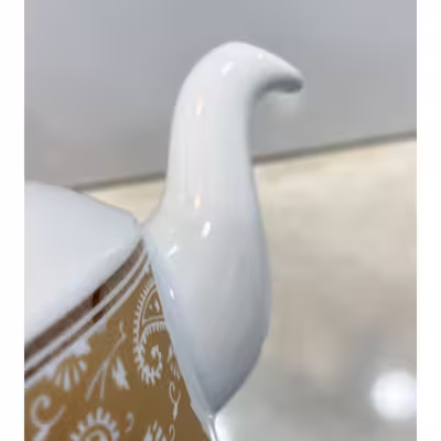 قوری شکس مدل کف پهن کد  SM114