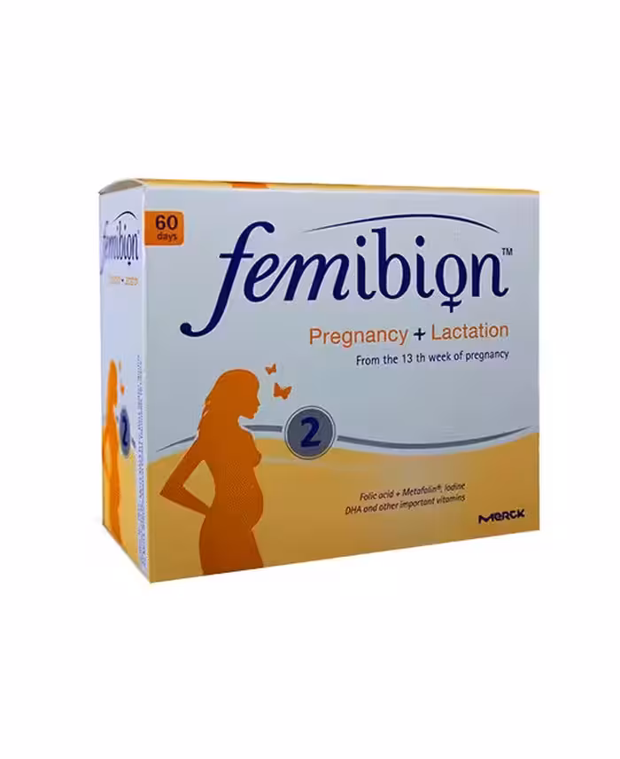فمیبیون 2 مرک حاوی 60 کپسول و 60 قرص