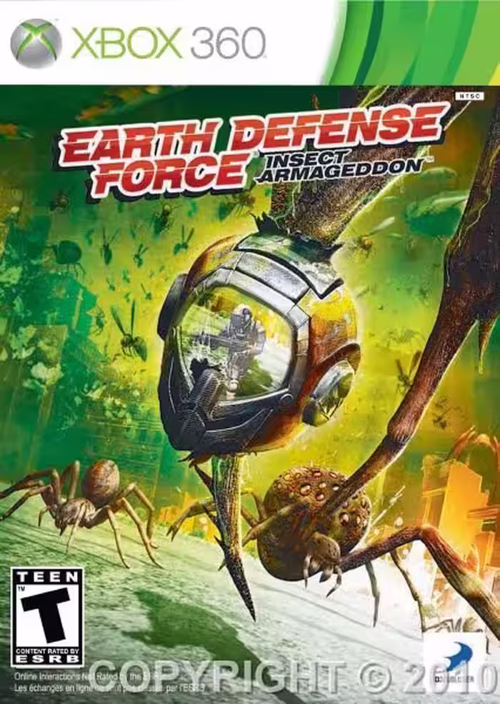 بازی ایکس باکس 360 earth defense force insect armageddon