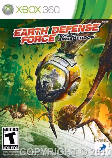 بازی ایکس باکس 360 earth defense force insect armageddon