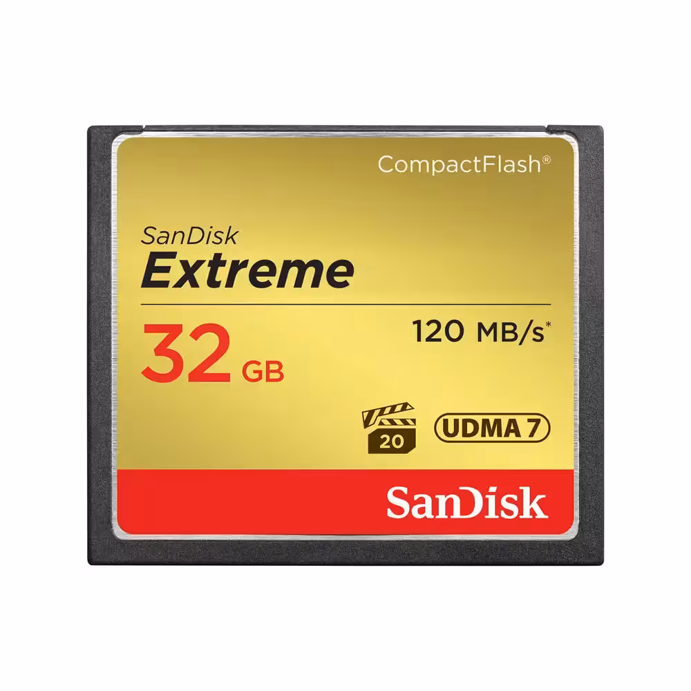 کارت حافظه Sandisk CF 32 GB 120 MB/S 800X