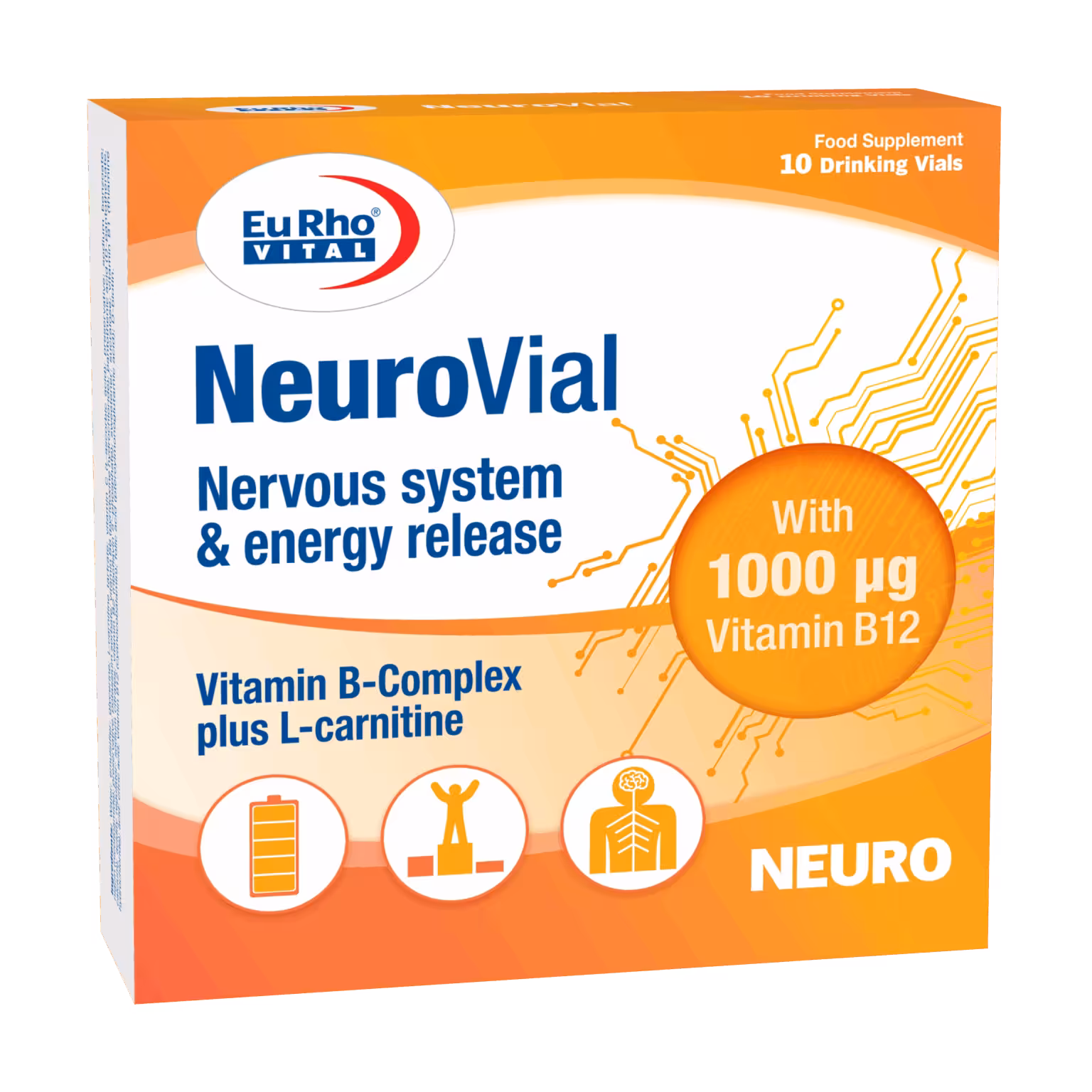 ویال نوروویال یوروویتال 10 عدد