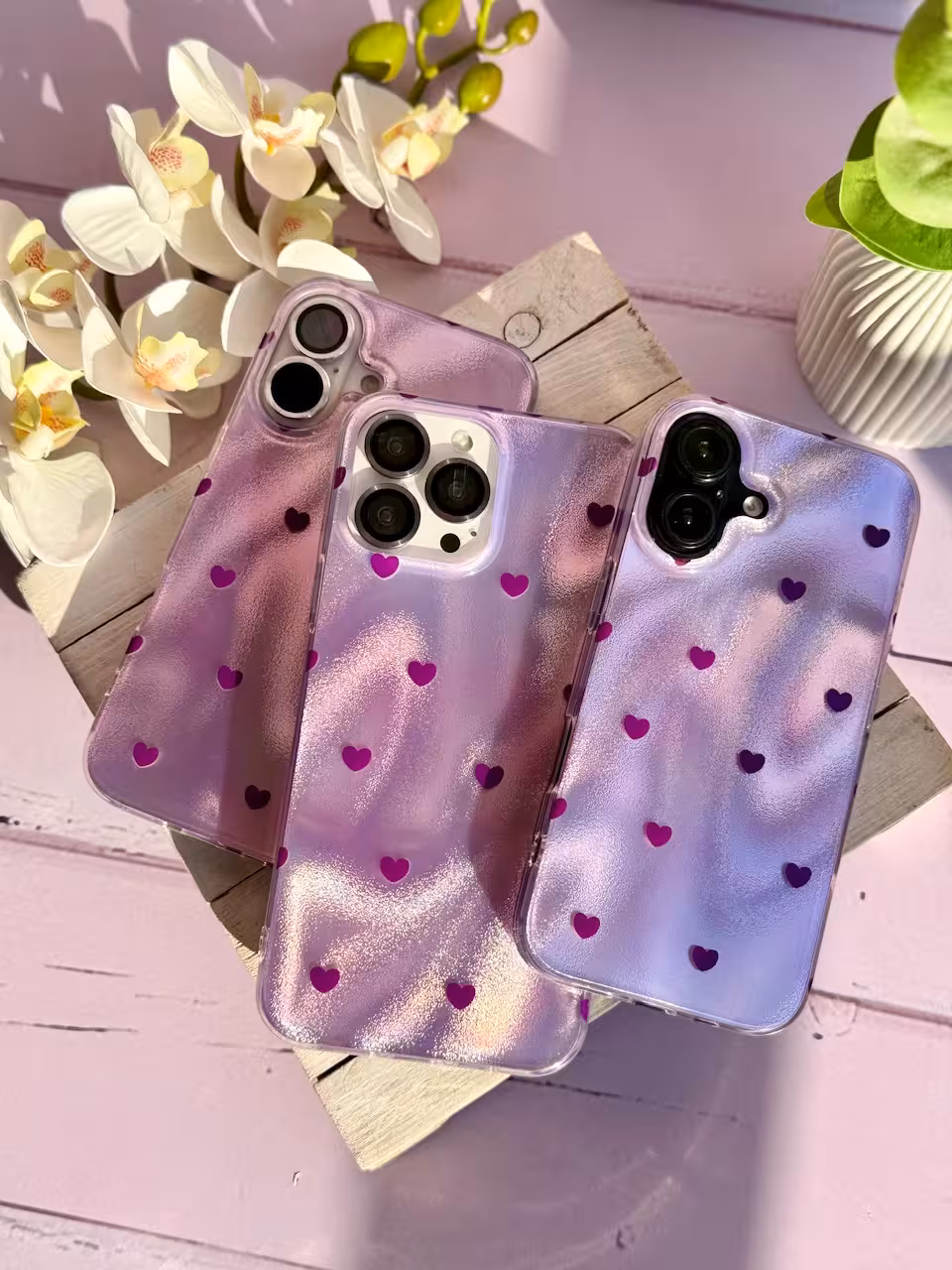 قاب قلب بنفش