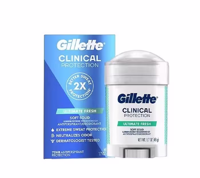 استیک ضد تعریق ژیلت مدل Clinical Ultimat Fresh، حجم 45ml