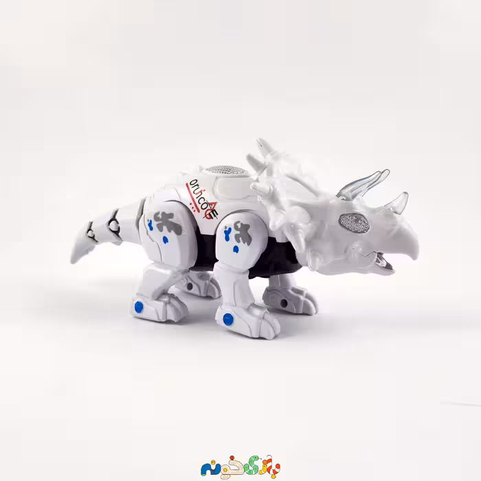 اسباب بازی ربات باطری خور دایناسور موزیکال 