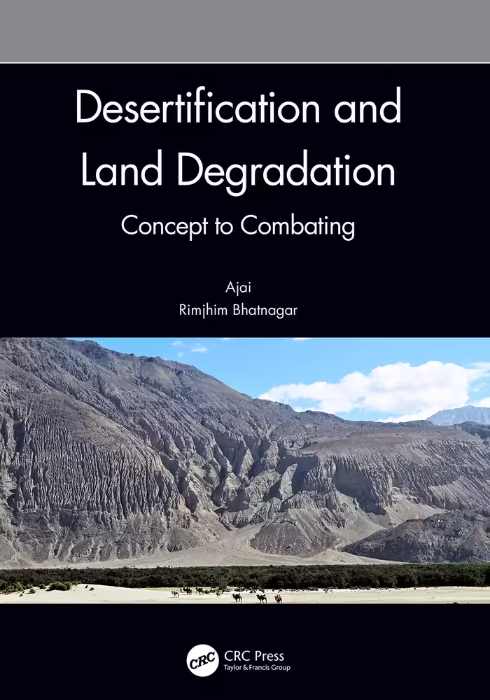 خرید و دانلود نسخه کامل کتاب Desertification and Land Degradation: Concept to Combating