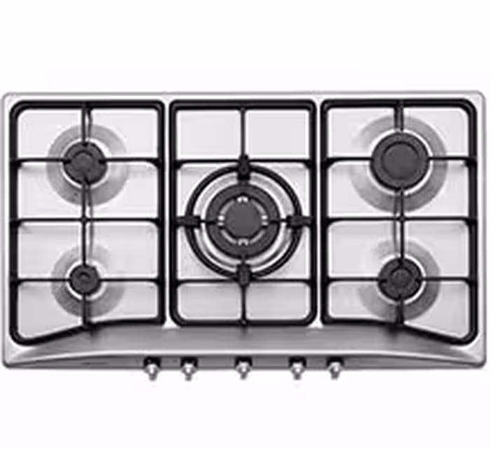 اجاق گاز 5 شعله استیل البرز مدل S5956