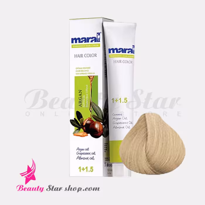 رنگ مو بلوند بژ خیلی خیلی روشن مارال شماره 12.51 حجم 100 میلی لیتر