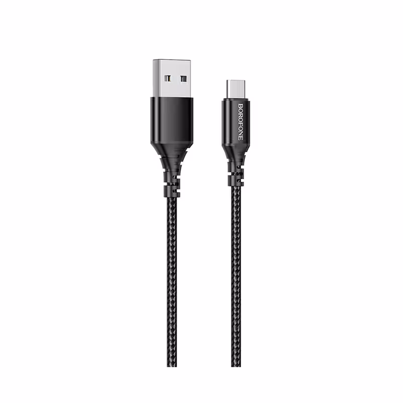 کابل تبدیل USB به MICROUSB بروفون مدل BX54 طول 1 متر