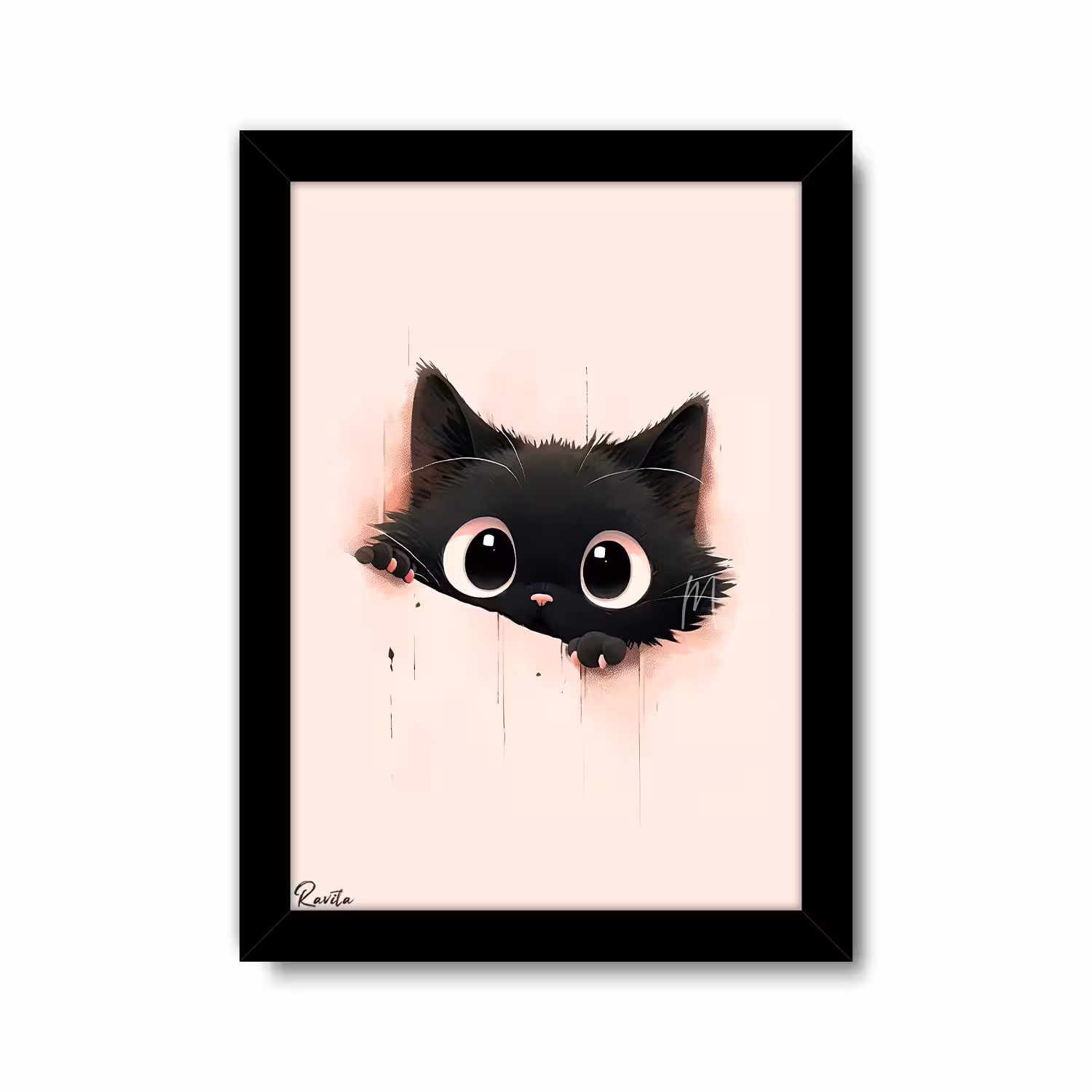 تابلو تکی گربه کد 3525