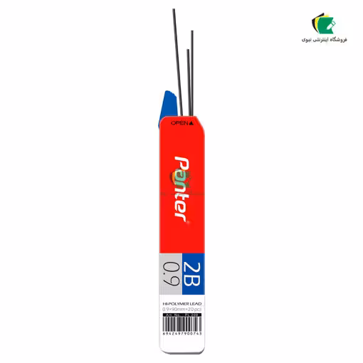 نوک اتود پنتر 0.9 میلی متر کد 2B بسته 24 عددی