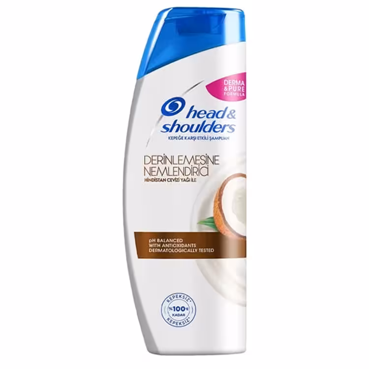 شامپو هد اند شولدرز مدل نارگیل Coconut حجم 330ml