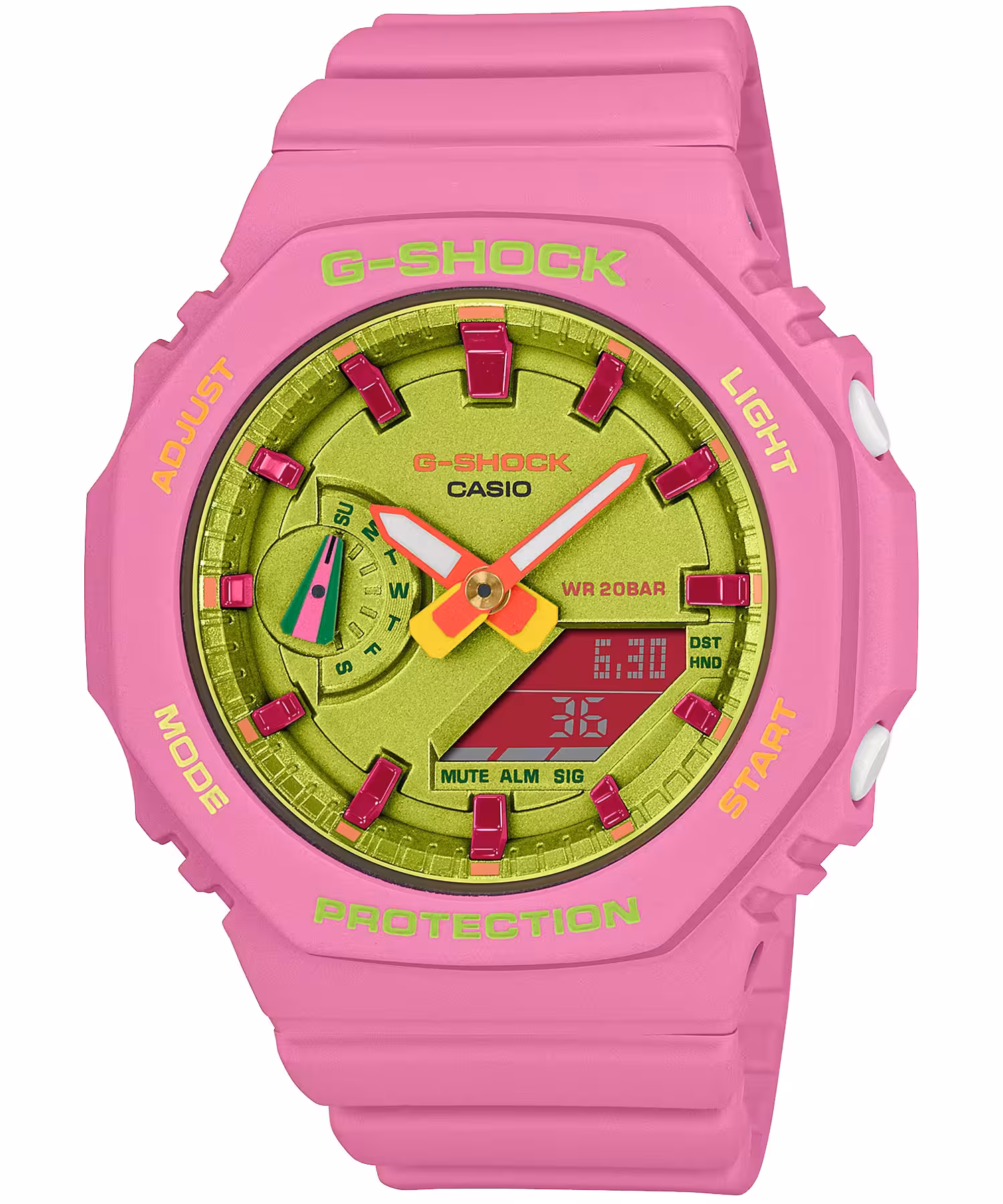 ساعت مچی زنانه کاسیو، زیرمجموعه G-Shock، کد GMA-S2100BS-4ADR