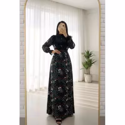 پیراهن ساحلی زنانه مدل رزان