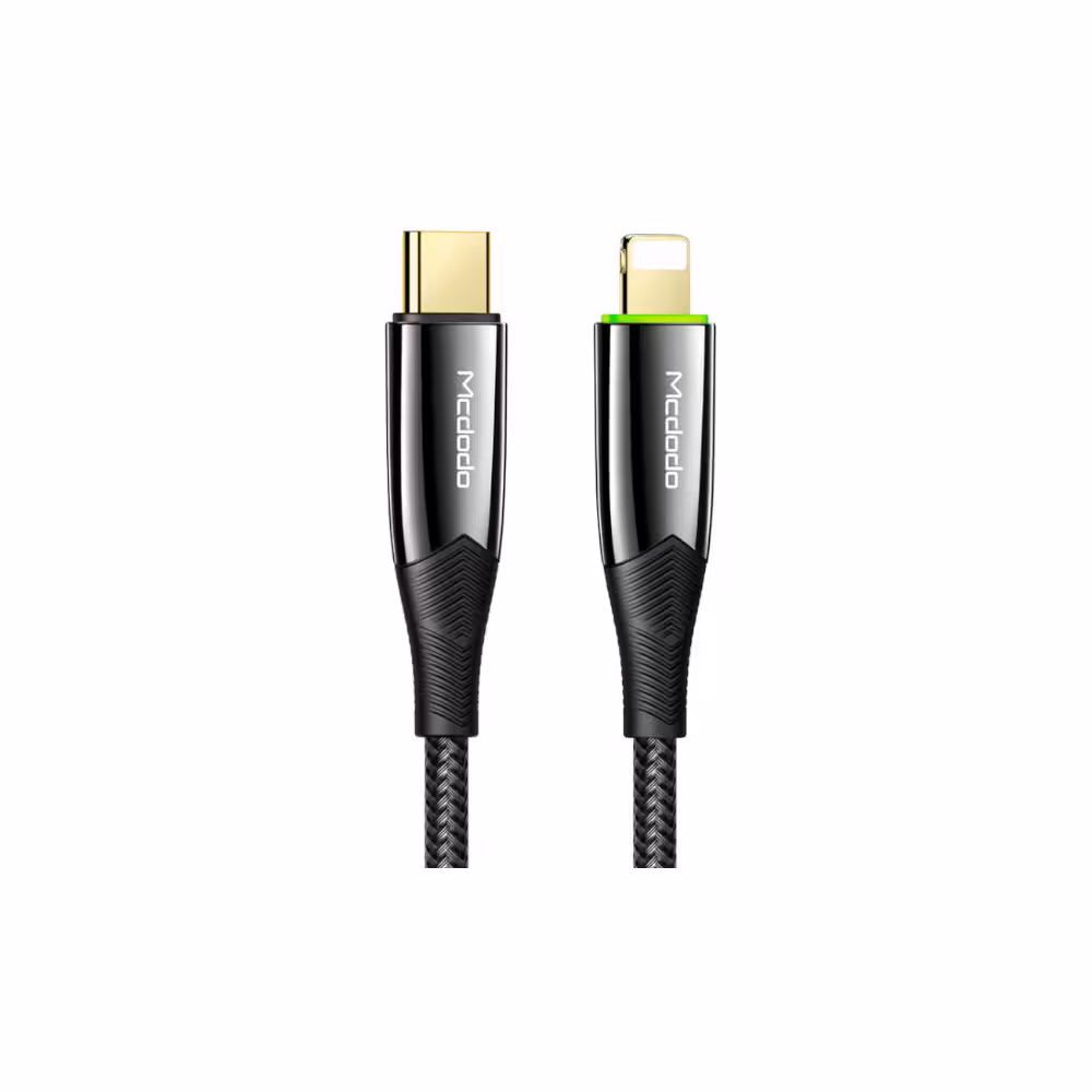 کابل تایپ‌سی به لایتنینگ مک‌دودو Mcdodo Auto Power Off Cable For IPhone PD CA-8563 توان 20W