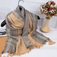 شال لنین وارداتی اورجینال خنک و سبک بسیار باکیفیت ارسال رایگان 