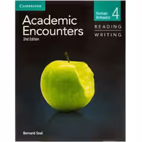 کتاب Academic Encounters 4 Reading and Writing (2nd) رحلی بزرگ چاپ رنگی باکیفیت عالی