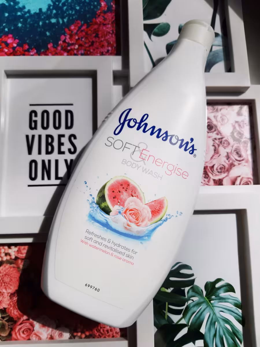 شامپو بدن جانسون JOHNSON soft energise