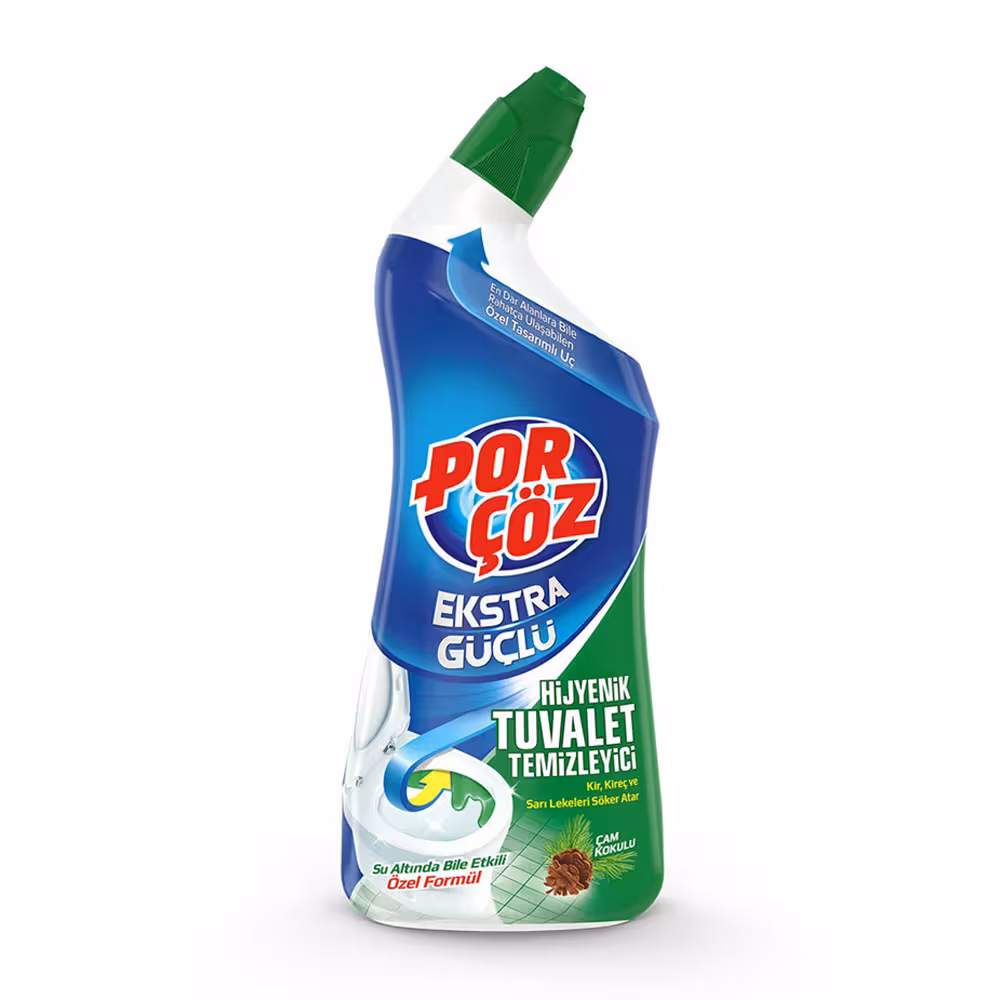 ژل تمیز‌ کننده توالت پورچوز با رایحه کاج حجم 750 میلی‌لیتر