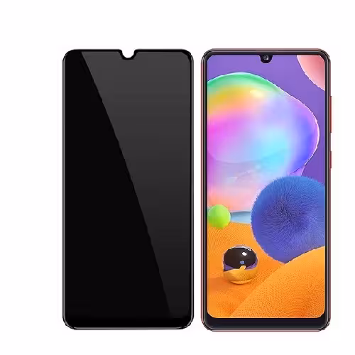 گلس شیشه ای پرایوسی مدل OG Privacy سامسونگ A21sSamsung A21s privacy glass model OG Privacy