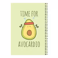 دفتر مشق 80 برگ اس جی مدل آووکادو