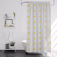 پرده حمام پیسو مدل BZ-49 سایز 170×200 سانتی متر
