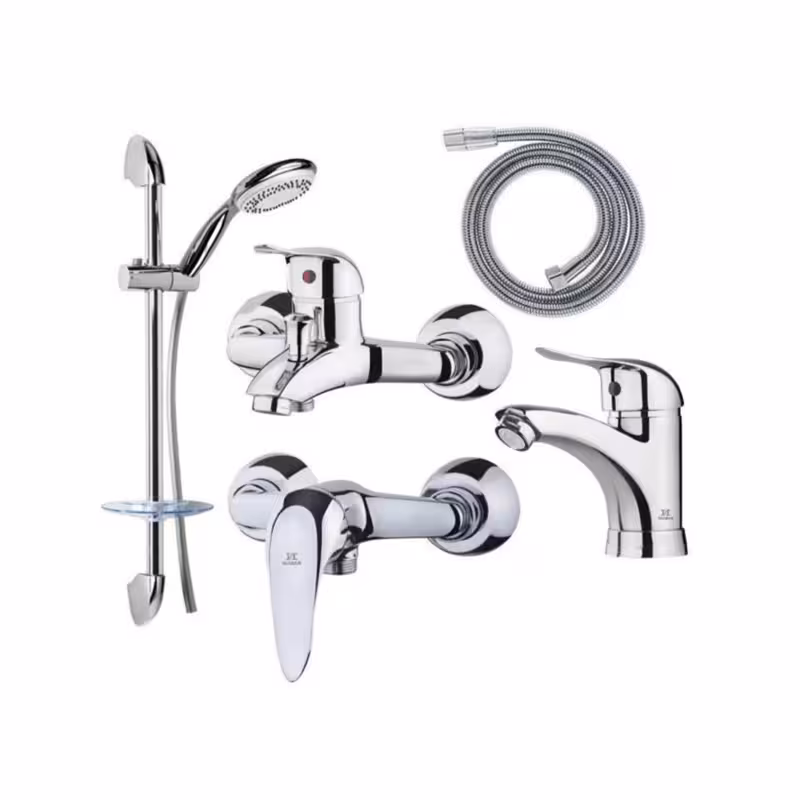 ست شیرآلات شادان مدل FR-CR6X مجموعه 5 عددی