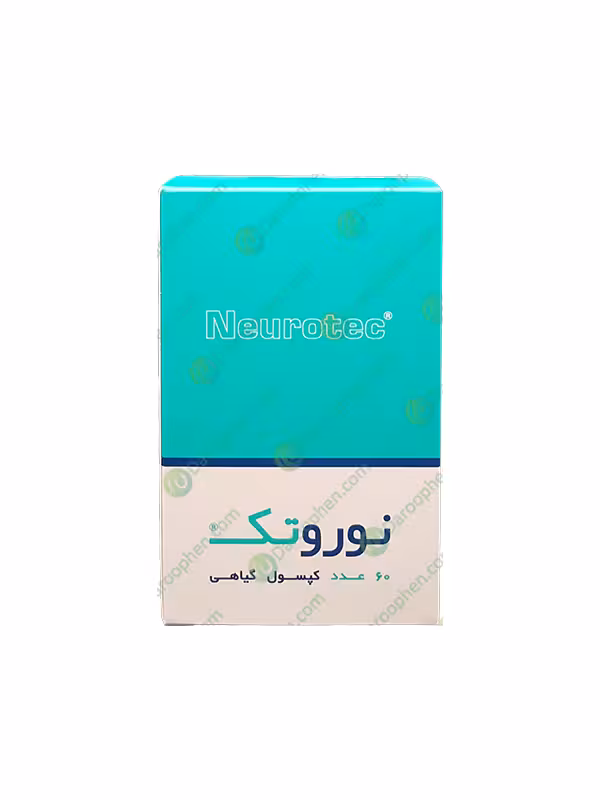 کپسول نوروتک نانو حیات دارو – 60 عدد Nano Hayat Darou Neurotec 60 Capsules