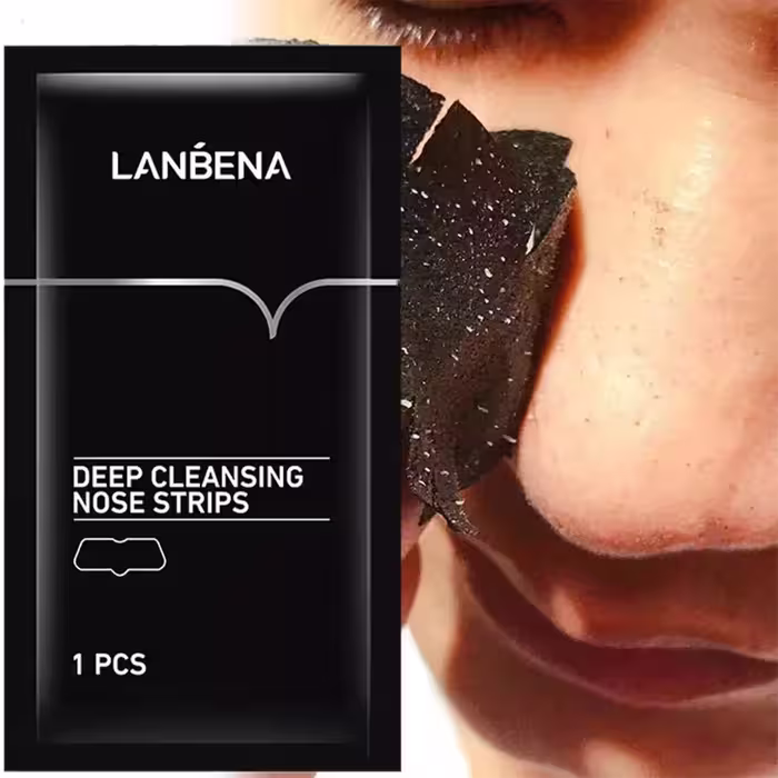 چسب بینی ورقه‌ای لانبنا ضد جوش سرسیاه – Lanbena Deep Cleansing Nose Strips