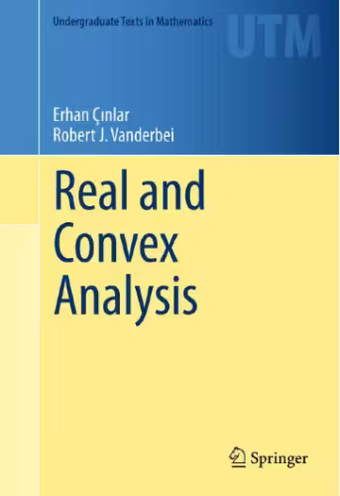 خرید و دانلود نسخه کامل کتاب Real and Convex Analysis