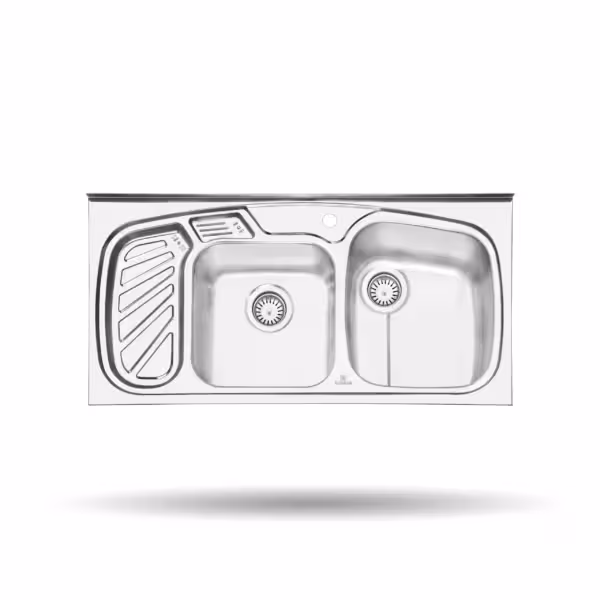 سینک ظرفشویی روکار پرنیان استیل مدل PS 1105