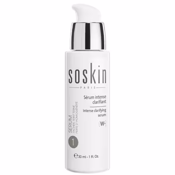 ساسکین سرم مناسب لک و سفید کننده SOSKIN INTENSE CLARIFYING SERUM