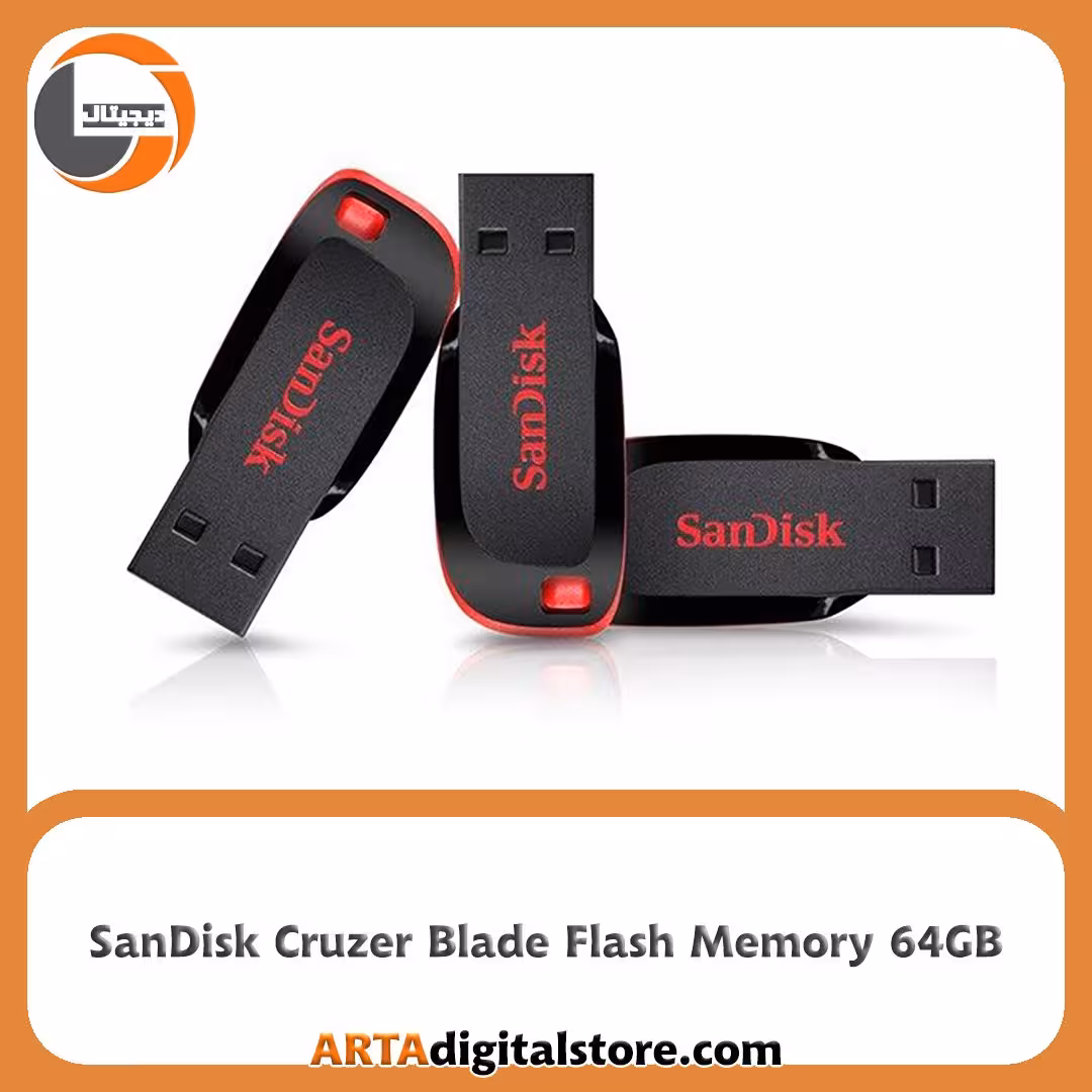 فلش مموری SanDisk Cruzer Blade 64GB Black